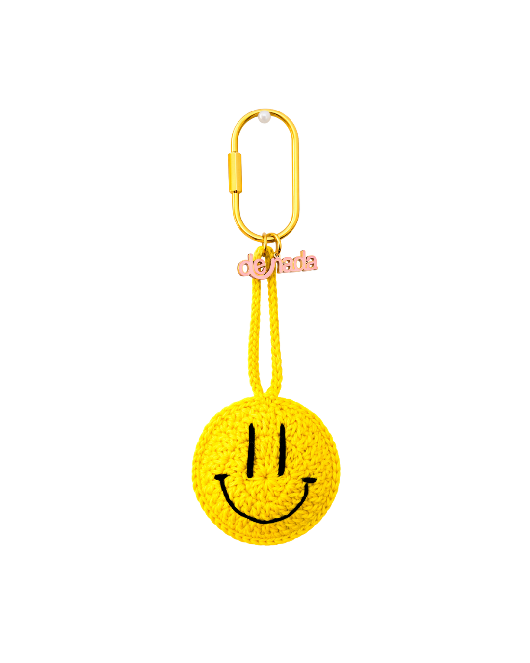Mini grigri smiley jaune