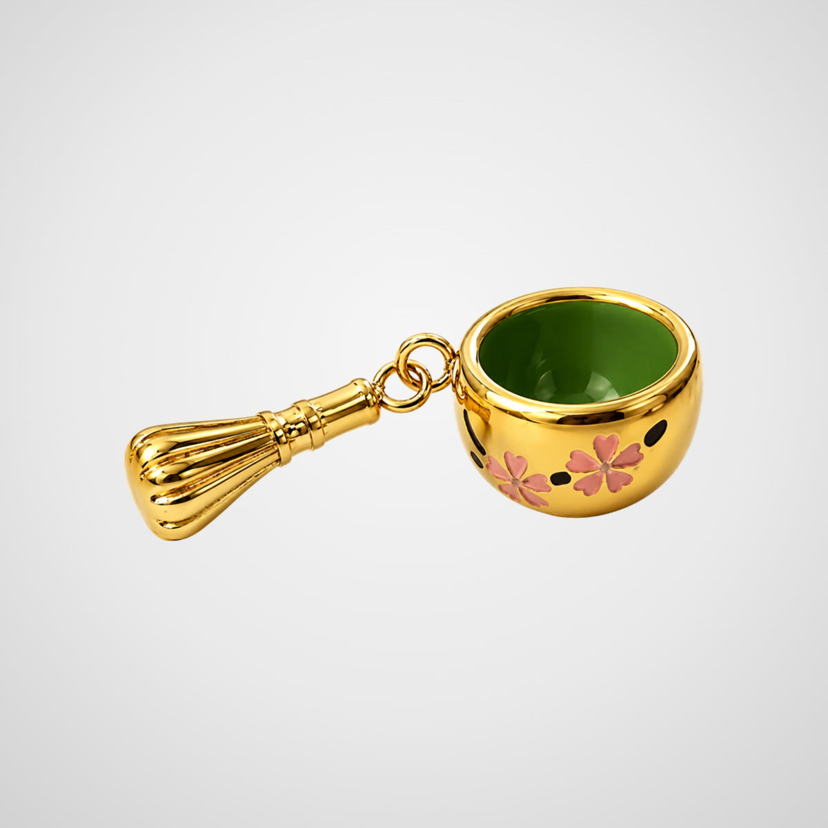 Charm bol matcha doré et son fouet De Nada Paris