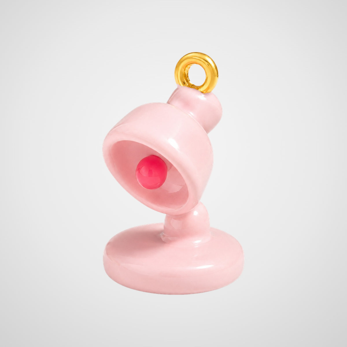 Charm lampe de bureau émaillée rose De Nada Paris