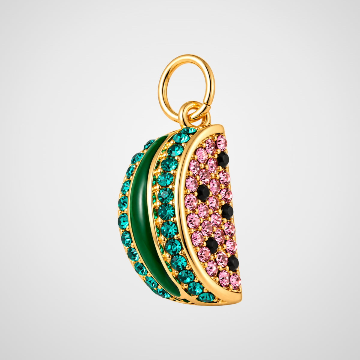 Charm tranche de pastèque pavée de strass De Nada Paris