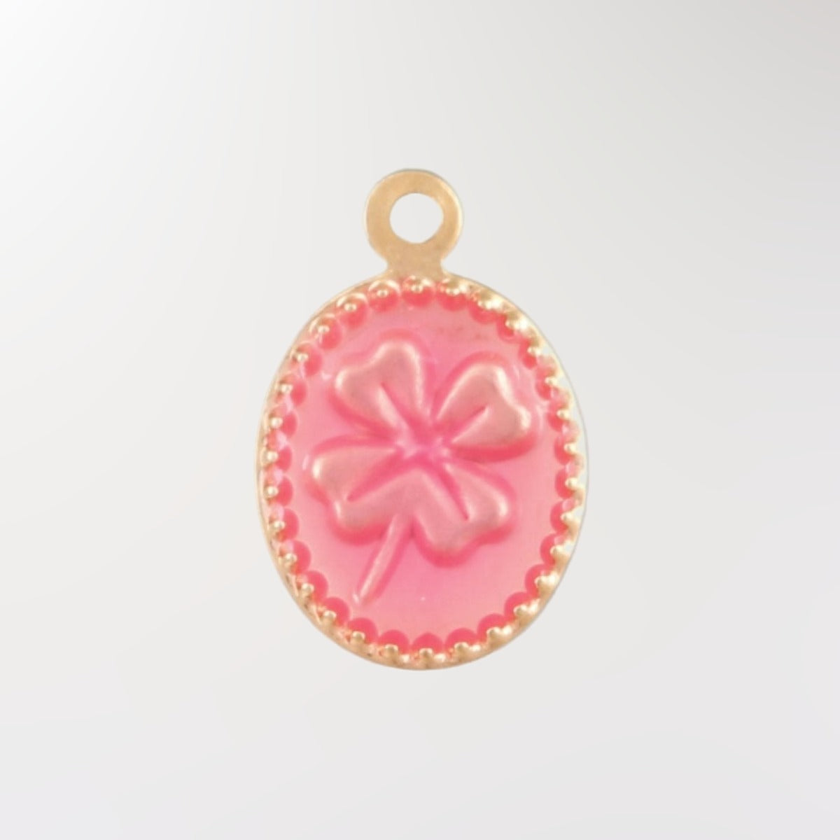 Pink Clover Medallion