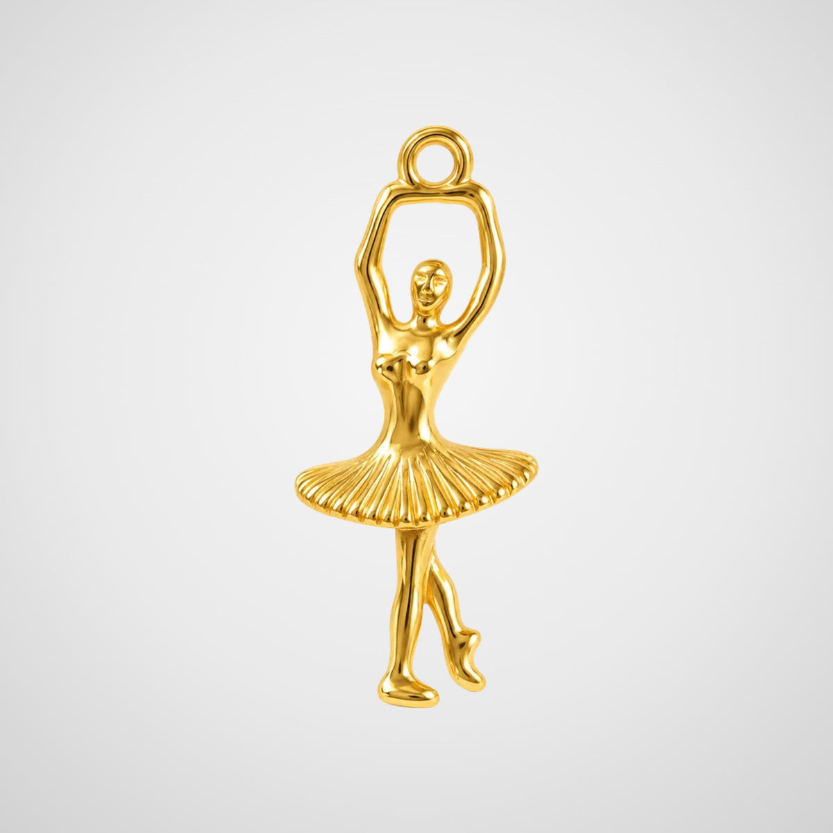 Charm ballerine dorée De Nada Paris