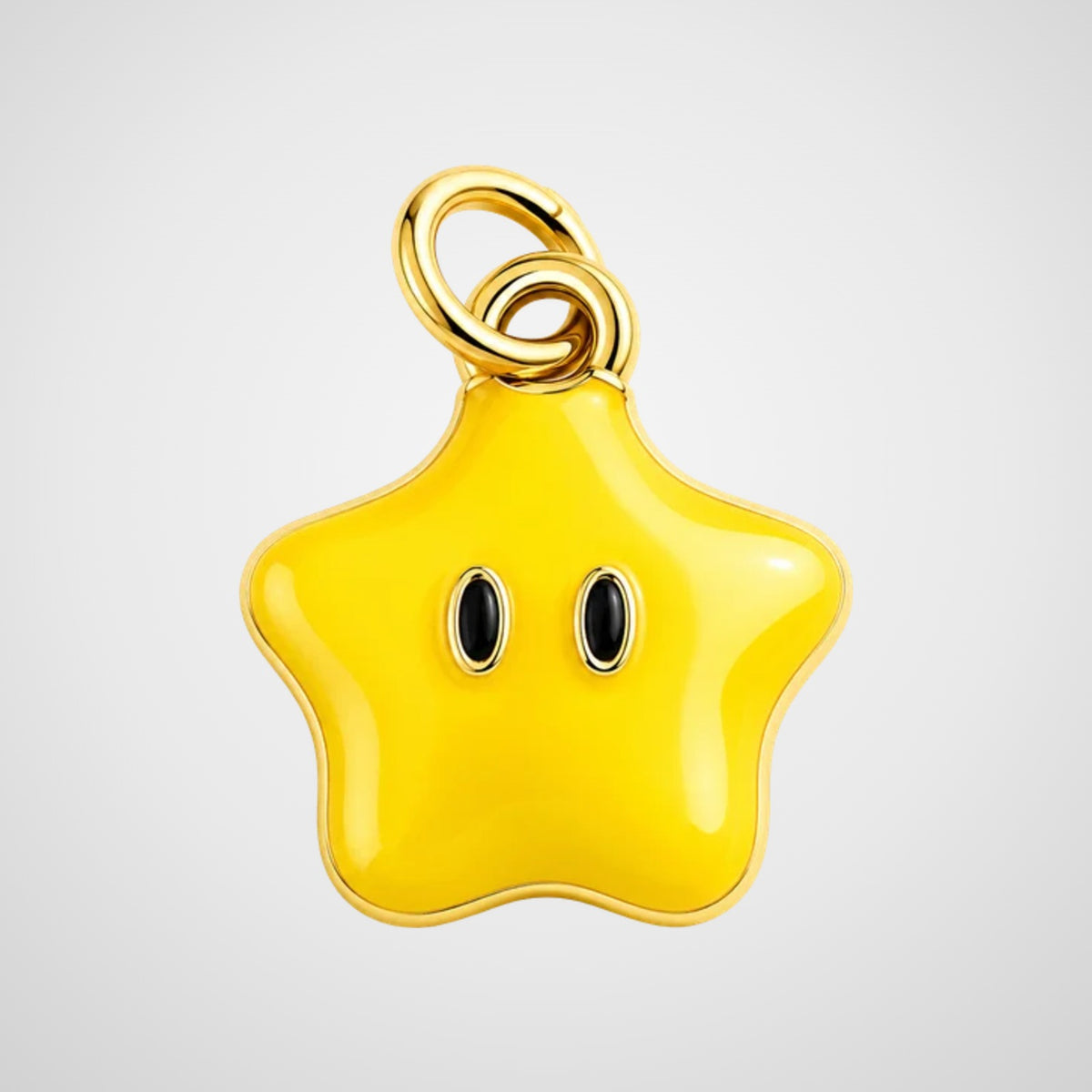 Charm étoile émaillée jaune De Nada Paris