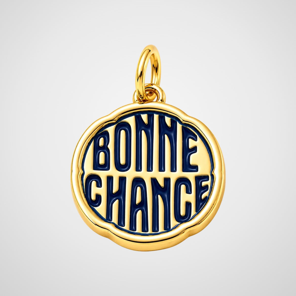 Charm médaille Bonne Chance dorée De Nada Paris