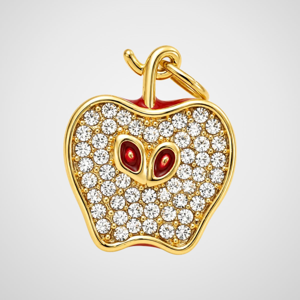 Charm pomme pavée de strass De Nada Paris