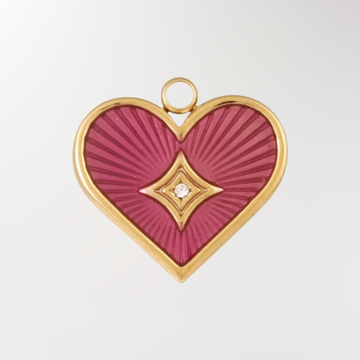 Purple Lucky Heart